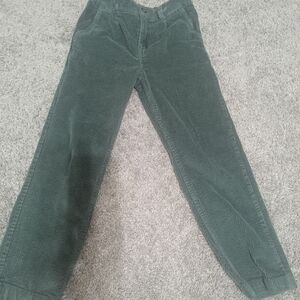 Boden Kids Forest Green Corduroy Trousers
